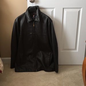Chaps Ralph Lauren leather coat men’s L